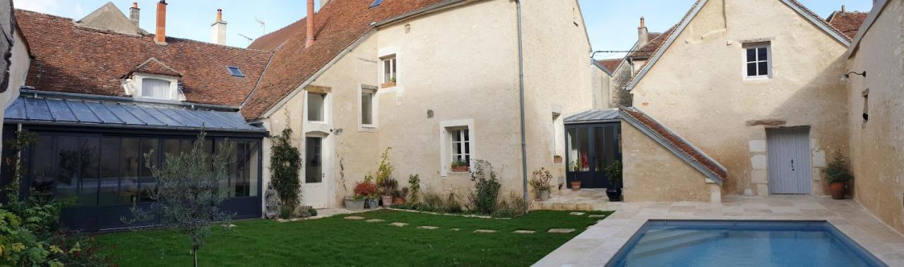 Hotel La Croix au Maitre à Coulanges-la-Vineuse Extérieur photo